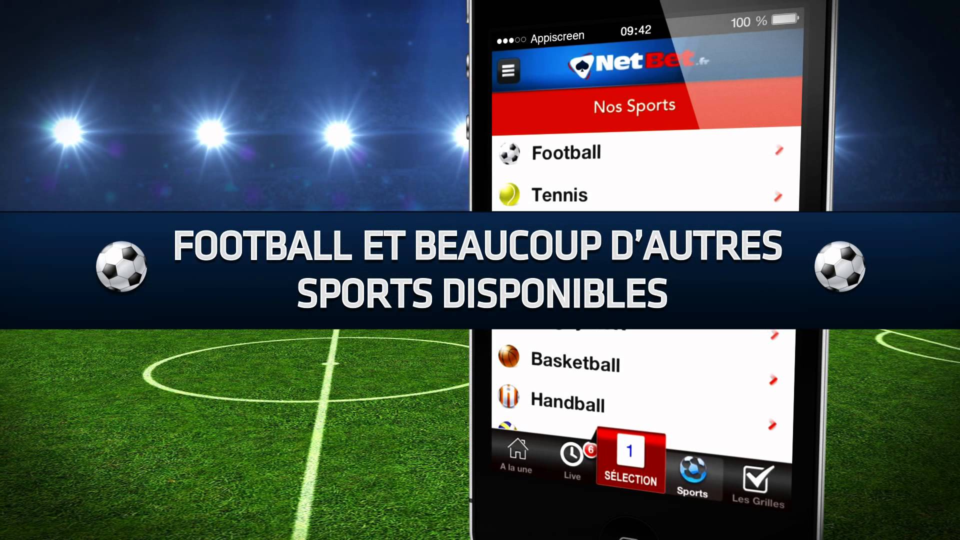 illustration mobile gamme sport netbet