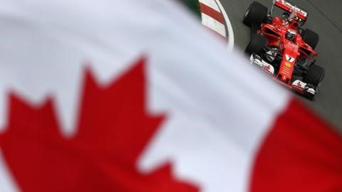 formule 1 drapeau canada